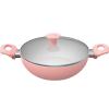MULTICOLOR WOK PAN   24CM